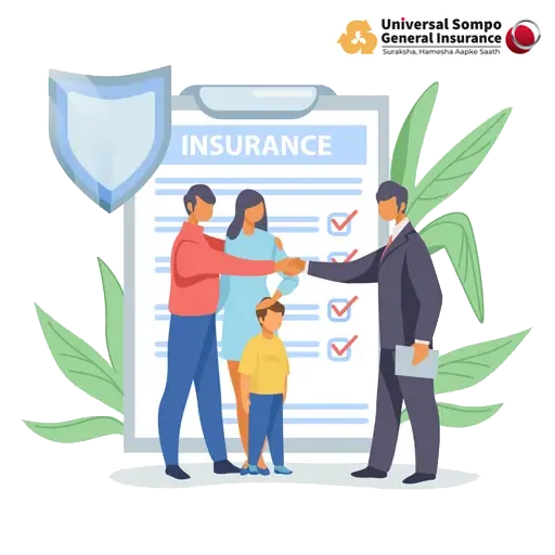 Universal Sompo Health Insurance Renewal