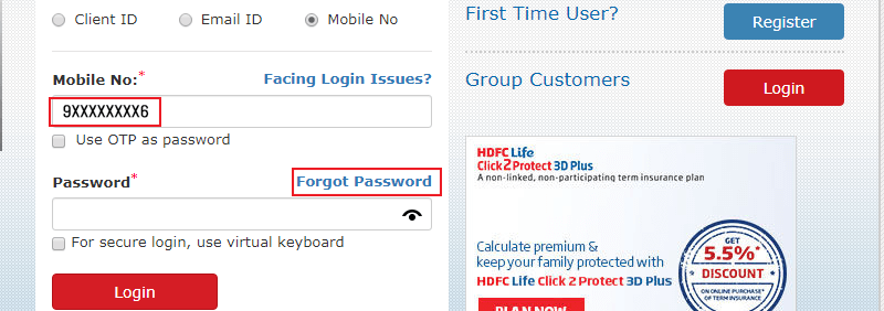 HDFC Life Registration Process-5