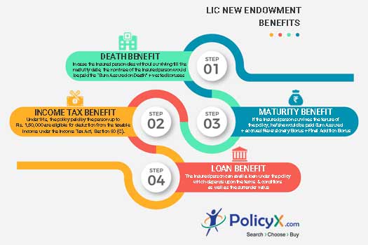 Benefits LIC New Endowment