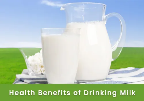 दूध पीने से स्वास्थ्य को होने वाले फायदे