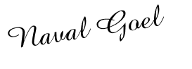 Naval Goel Signature