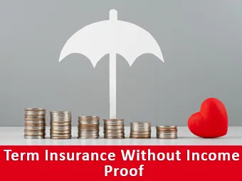 Term Insurance Without Income Proof